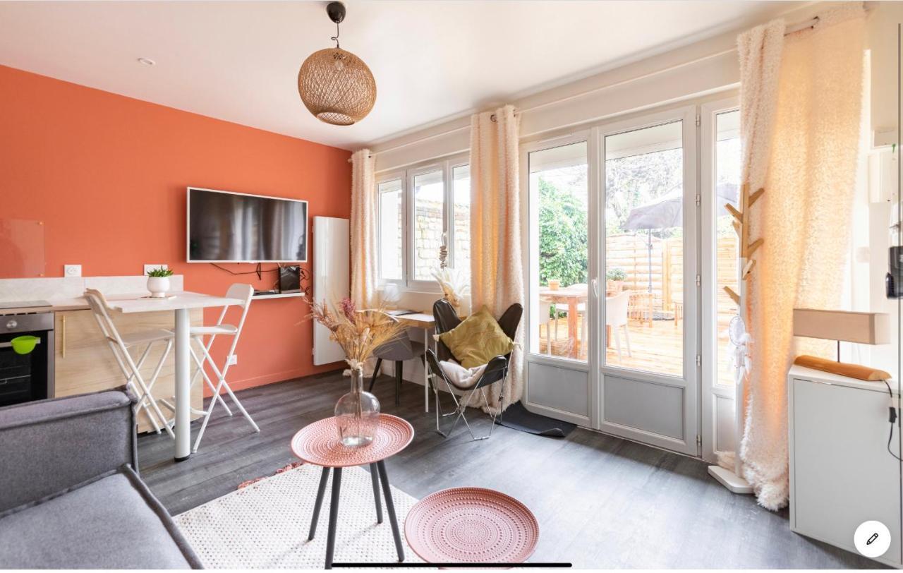 Le 102, Maison Avec Terrasse Et Parking Gare De ルーアン エクステリア 写真